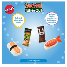 Load image into Gallery viewer, Ethical Pet Sushi Take-out Cat Toy