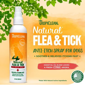 Tropiclean Natural Flea & Tick Bite Relief Spray