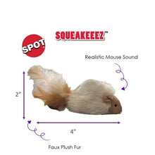 Load image into Gallery viewer, SPOT Squeakeeez Mouse Toy