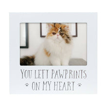 Load image into Gallery viewer, Pearhead - You Left Pawprints On My Heart Sentiment Frame