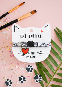 Keith Hairball Artist Cat Collar by Niaski