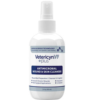 VetericynVF Plus Antimicrobial Wound & Skin Cleanser