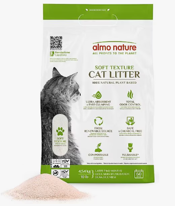 Almo Nature Unscented Soft Texture Litter (10 lbs. bag)
