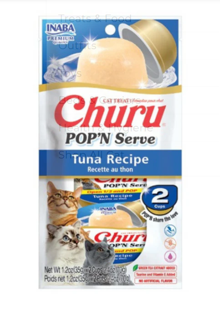 Churu Pop'N Serve - Tuna Recipe