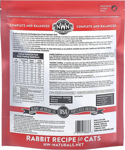 Northwest Naturals Freeze-Dried Raw Rabbit Recipe Nutritional Information