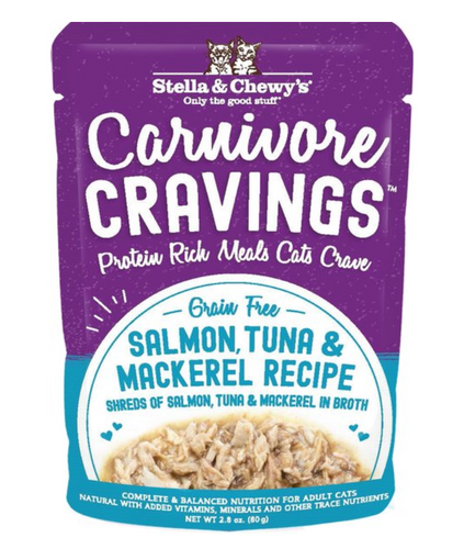 Stella & Chewy’s Carnivore Cravings - Salmon, Tuna & Mackerel Recipe