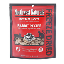 Load image into Gallery viewer, Northwest Naturals Freeze-Dried Raw Rabbit Recipe - Just Cats