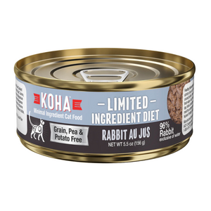 Koha Limited Ingredient Diet Rabbit Au Jus for Cats