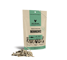 Load image into Gallery viewer, Vital Essentials Minnows 1 oz Bag Cat Treats