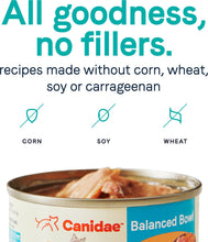 Load image into Gallery viewer, Canidae Tuna &amp; Carrots Balanced Bowl Wet Food (All goodness, no fillers. Recipes made without corn, wheat, soy, or carrageenan)