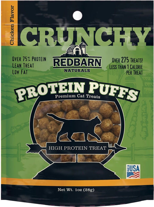 Redbarn Naturals Crunchy Chicken Protein Puffs