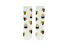 Load image into Gallery viewer, Pearhead - Cat Sushi Socks, Pet Owner Apparel, Unisex Crew Socks