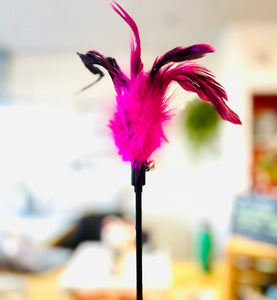 Feather Wand with Bell
