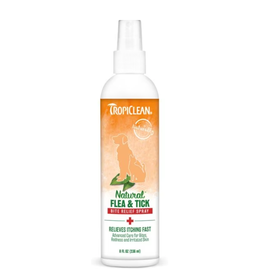 Tropiclean Natural Flea & Tick Bite Relief Spray