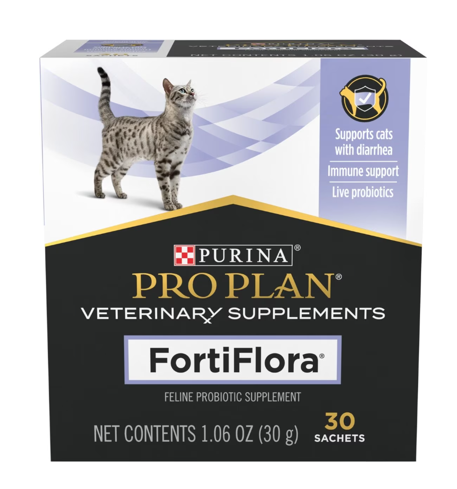 Purina Pro Plan Veterinary Supplements - FortiFlora - Box of 30 Sachets