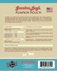 Grandma Lucy's Pumpkin Pouch for Skin & Coat