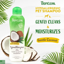 Load image into Gallery viewer, Tropiclean Hypoallergenic Kitten Shampoo Gently Cleans
