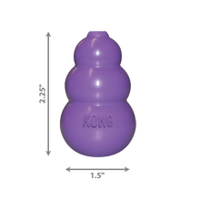 Load image into Gallery viewer, Dimensions of Kong Kitty Kong Treat Dispenser