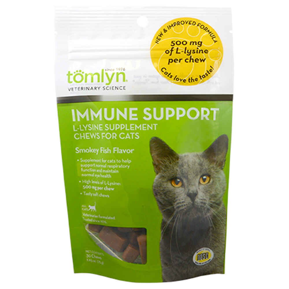 Tomlyn Immune Support L-Lysine Supplement Chews