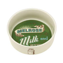 Load image into Gallery viewer, Ore&#39;Originals Melrose Milk + Butter Vintage Print Pet Bowl