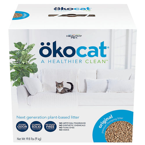 OKOCAT Premium Clumping Wood Litter