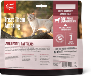 Orijen Original Freeze-Dried Cat Treats - Lamb Recipe