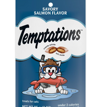 Load image into Gallery viewer, Temptations Treats Savory Salmon Flavor