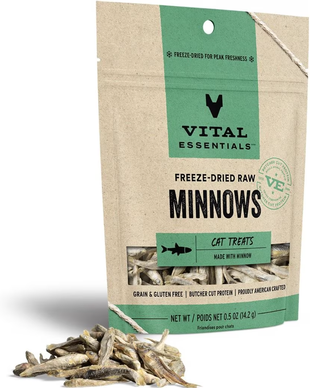 Vita Essentials Freeze-Dried Minnows Treats