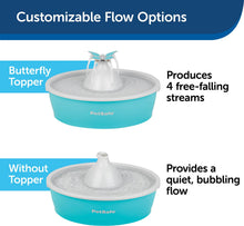 Load image into Gallery viewer, Petsafe Drinkwell Butterfly Water Fountain (Customizable Flow Options)