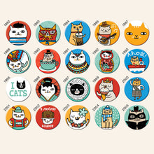 Load image into Gallery viewer, Badge Bomb Mini Cat Pins
