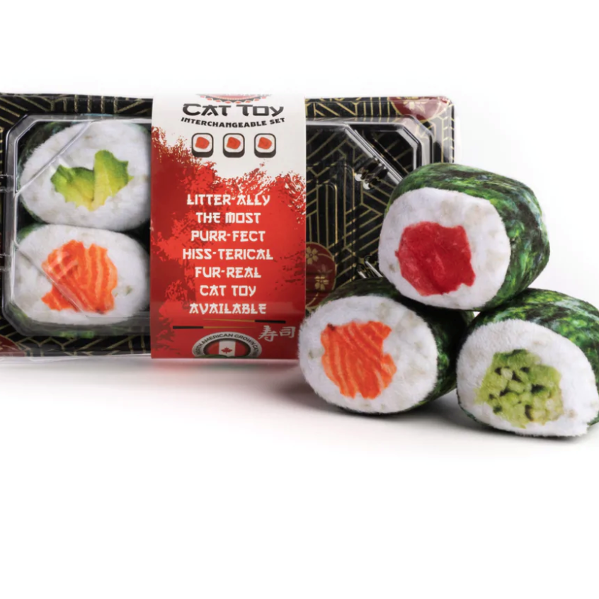 Fabcat Sushi Catnip Toy Pack