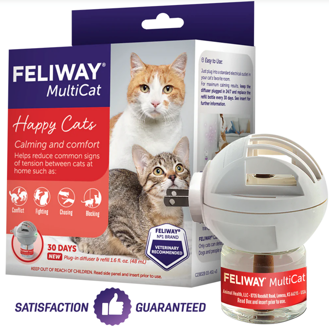 Feliway Multi-Cat Diffuser Starter Kit