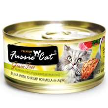 Load image into Gallery viewer, Fussie Cat Premium Tuna with Shrimp Formula in Aspic