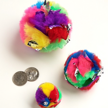Load image into Gallery viewer, GoCat Crinkle Pom Pom Ball