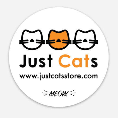 Just Cats Matte Vinyl Sticker