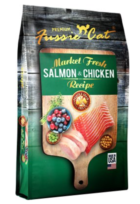 Fussie Cat Market Fresh Salmon & Chicken Recipe Dry Food