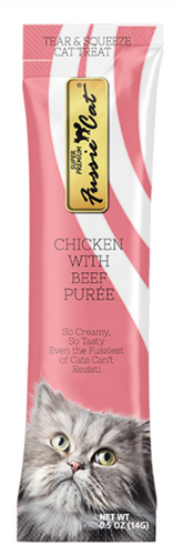 Fussie Cat Chicken with Beef Puree