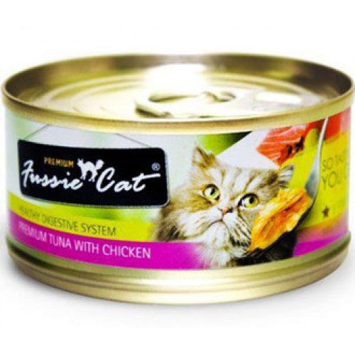 Fussie Cat Premium Tuna with Chicken in Aspic