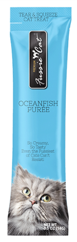 Fussie Cat Oceanfish Puree Wet Treat