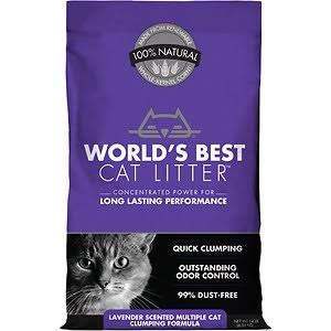 World's Best Cat Litter Lavender Scent Multi-Cat Litter