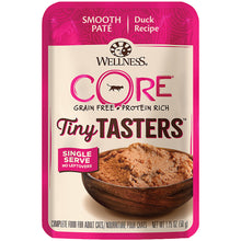 Load image into Gallery viewer, Wellness CORE Tiny Tasters Paté Pouch - Duck