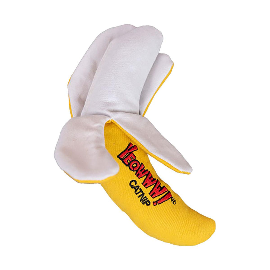 Yeowww! Peeled Banana Catnip Kicker